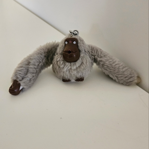 KIPLING MONKEY KEY RING FOB BAG PURSE CHARM Seth Gray - Picture 1 of 7